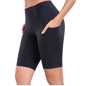 Sleek Black Women's Bike Shorts